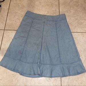 Jean skirt